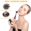 5 Pack Self Tanning Mitt Applicator Kit - Face Tan Mitt, Back Lotion Applicator, Exfoliating Glove, Tanning BrushMini Tanner Mitt view 4