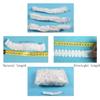 100PCS Disposable Shower Caps Plastic Clear Elastic Bath Cap Waterproof Hair Protector Cover Spa Salon Bath Hotel Protector Hat view 2