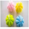 4pack Pumpkin Bath Ball Petal Shape Bath Ball Flower Mesh Brushes Sponges Body Dry Brush Exfoliation Cleaning - Bath Exfoliation Sponge Ball Body Brush Bath Brushes Sponges Scrubbers Bevel Brush view 1