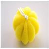 4pack Pumpkin Bath Ball Petal Shape Bath Ball Flower Mesh Brushes Sponges Body Dry Brush Exfoliation Cleaning - Bath Exfoliation Sponge Ball Body Brush Bath Brushes Sponges Scrubbers Bevel Brush view 3