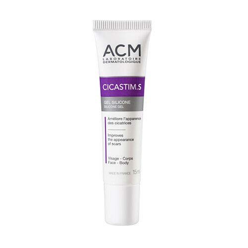 ACM Laboratoire CICASTIM.S Silicone Gel 15ml PROVEN REPAIR EFFECT Anti Scars NEW Skin Beauty Gift