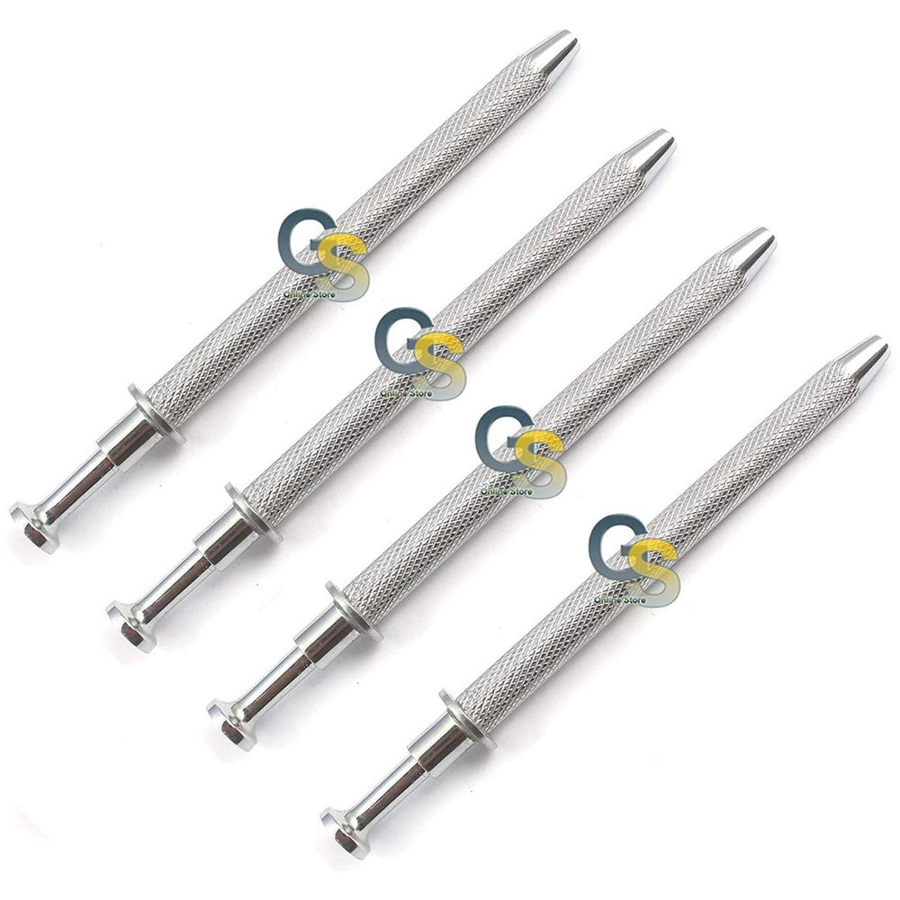 Tweezer Four Prong Holder For Stones And Diamonds (4 Pack) Pickup Tools By G.S ONLINE STORE