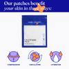 Wrinkles Schminkles Chest, Cleavage & Body Stretch Mark Wrinkle Patches | Reusable Hypoallergenic Pregnancy Safe Silicone Smoothing Pads to Prevent and Reduce Wrinkles & Stretch Marks | 2 Pack view 2