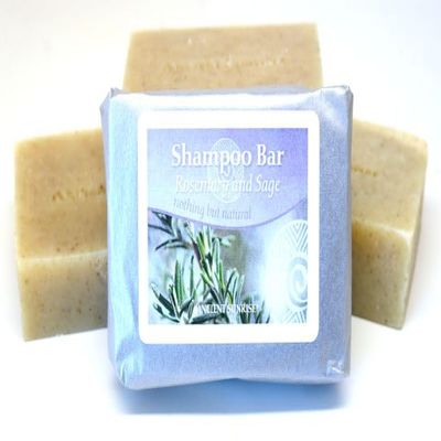 Ancient Sunrise Rosemary and Sage Shampoo Bar - Adds shine and tames frizz