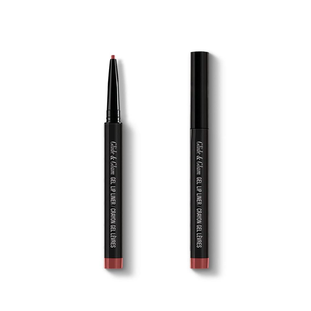 Absolute New York Glide & Glam Gel Lip Liner (MDGL11 Soft Rose, .8 Oz)
