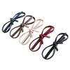 Lurrose Black Hair Clips Black Hair Clips Decorative 5pcs Bow Bowknot Vintage Duckbill Clips for Girls Womens Duck Billed view 1