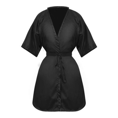 Lurrose Salon Client Gown Robes Hair Salon Cape Hair Cutting Smock Spa Cloth Spa Working Cloth