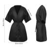 Lurrose Salon Client Gown Robes Hair Salon Cape Hair Cutting Smock Spa Cloth Spa Working Cloth view 2