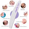 Canvalite 10 PCS Nail File Professional Nail Files Reusable Double Sided Emery Board(100/180 Grit) Nail Styling Tools for Home and Salon Use Christmas Gifts for Women view 4