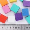 1 Bag Mini Colorful Nail Files Square Nail Buffers DIY Nail Art Salon Tool for Girls Women view 2