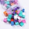 1 Bag Mini Colorful Nail Files Square Nail Buffers DIY Nail Art Salon Tool for Girls Women view 4