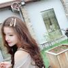 2PCS Lady Women Sweet Rhinestone Hairpin Wedding Crystal Duckbill Pin BB Hairgrip Alligator Clip Alloy Hair Accessories (C #) view 3