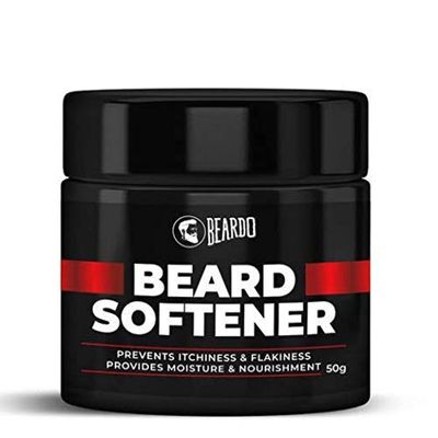 Beardo Beard Softner cream for men | Frizz-free, Nourished Beard | Detangled, Shiny Beard | Vitamin E, Argan Oil 50g
