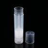 100Pcs 5ml Empty Lipstick Lip Balm Container Tube, Clear Black White Empty Lip Balm Tubes with Caps, Craft Supplies view 1