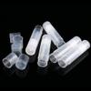 100Pcs 5ml Empty Lipstick Lip Balm Container Tube, Clear Black White Empty Lip Balm Tubes with Caps, Craft Supplies view 2