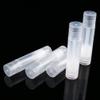 100Pcs 5ml Empty Lipstick Lip Balm Container Tube, Clear Black White Empty Lip Balm Tubes with Caps, Craft Supplies view 4