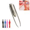 2 Pack Portable Tweezer With LED Light Hair Removal Eyebrow Beauty Make Up Tools view 4