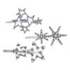 3PCS Fashion Bobby Pin Alloy Hair Pins Hair Barrette Metal Hair Clips for Women Lady Hairpin Side Clip Hair Accessories (Style 1) view 1