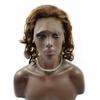 Stock-Wig! Medium Brown Cora Cure Wig Human Hair 12" Front Lace Wig Small Cap view 1