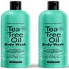 Natural Riches Tea Tree Oil Body Wash, 2x16 fl oz - Soothing, Calming, and Hydrating for Normal, Combination, Sensitive, Oily, and Dry sensitive skin bodywash view 1