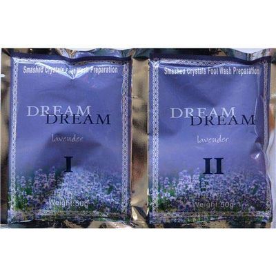 Dream Dream Pedicure Smashed Crystal Jelly Foot Bath Set I & II (Lavender)