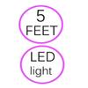 POWE-Tech AC Adapter for Philips Lumea Comfort IPL Hair Removal System SC1981/50 SC1982, 5 Feet, with LED Indicator view 2