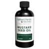 Tattva's Herbs Mustard Seed Oil for Hair, Cooking, Skin, & Massage, Unrefined Cold Pressed, Soothes Sore Joints, Kapha Balancing, 16 fl oz view 1