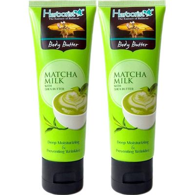 Herborist Body Butter - Matcha Milk , 80 Gram (Pack of 2)
