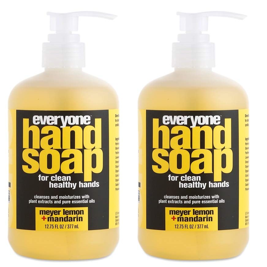 Everyone, Hand Soap, Meyer Lemon + Mandarin, 12.75 fl oz (377 ml) - 2-PACK