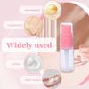 10Ml 0.3 Ounce Clear Plastic Lotion Pump Bottle with Pink Press Pump Head Empty Cosmetic Sample Container for Emulsion Face Cream Shampoo Gel - Pack of 12 view 4