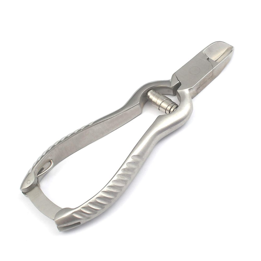 AAProTools 5 1/2" Nail Cutter Trimmer Clipper Heavy Duty Surgi Stainless Steel Barrel Spring Fingernail Toenail Podiatry Pedicure Manicure