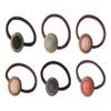 12Pcs Modern Simple Hair Band Elastic Ponytail Holder Rubber Band Tie Hair Rope Hair Scrunchies Hair Accessories for Women Headwear view 1