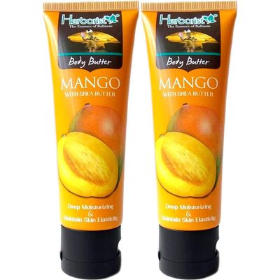 Herborist Body Butter - Mango, 80 Gram (Pack of 2)