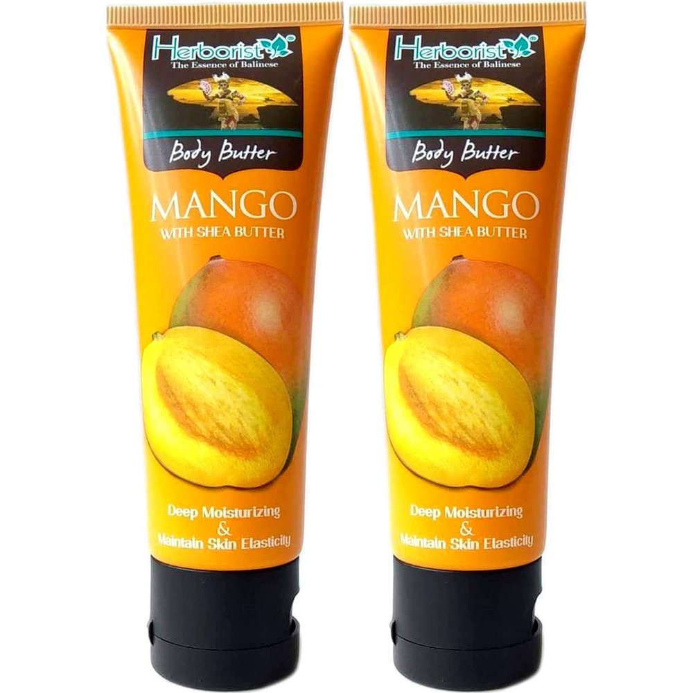 Herborist Body Butter - Mango, 80 Gram (Pack of 2)