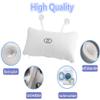 Qioni Bathtub Pillow, Non-Slip Bathtub Spa Pillow Bath Cushion Bathtub Pillow Head Neck Support with Suction Cups for Spa or Bath view 4