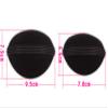 4 Pcs 2 Pairs Black Sponge Bump It Up Volume Hair Base Pads, Fluffy Padding Inserts for Hairstyle Bum Maker, Braid Holder for Women Girls view 2