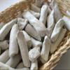 White Pressed Clay Edible Chunks Natural for Eating, 8 oz (220 g) view 3