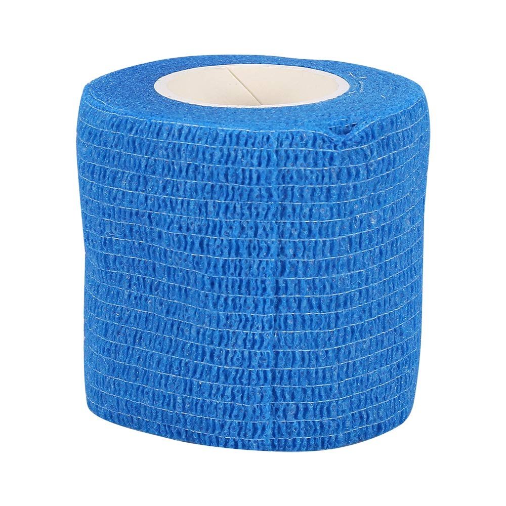 Semme Belt,2pcs 5 Colors Professional Non-Woven Fabric Belt Sport Binding Joints Support Tape(Blue)
