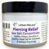 Urban ReLeaf PIERCING RELIEF Sea Salt Concentrate AFTERCARE ! Safely Clean, Soothe & Gently Calm New Irritated & Keloid Bump Piercings. Effective NON-iodized Dead Sea Salt, Tea Tree Rosemary view 1