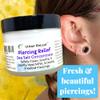 Urban ReLeaf PIERCING RELIEF Sea Salt Concentrate AFTERCARE ! Safely Clean, Soothe & Gently Calm New Irritated & Keloid Bump Piercings. Effective NON-iodized Dead Sea Salt, Tea Tree Rosemary view 3