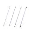 BNP Silver 4Pcs Blackhead Remover Pimple Comedone Extractor Acne Removal Kit - for Blemish, Whitehead Popping, Zit Removing Nose Face Skin with Case view 2