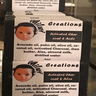 Activated Charcoal & Aloe Bar Soap