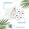 Carrs/Disques dmaquillants lavable, rutilisable, ultra-doux Ecologique, face 3D, motifs tendance - 100% cotton - FELL NATURAL view 2