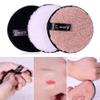 3pcs Magical Soft Fiber Makeup Remover Puff Reusable Microfiber Cloth Pads Makeup Removing Towel Pro Face Cleansing Makeup Tools view 2
