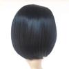 10" Short Bob Wigs, Straight Human Hair Wigs for Women, Synthetic Hair Full Wigs, Glueless Lace Front Human Hair Wigs, Synthetic Daily Party Wig, Heat Resistant (Natural Black) view 3