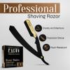Facn Straight Razors for Men - Professional Barber Straight Edge Razor Kit with 100 Blades, Classic Stainless Steel Barbero Shaver for a Smooth & Precise Shave, Premium Barber Razor for Men's Shaving view 2
