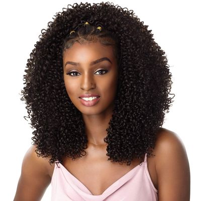 MULTI PACK DEALS! Sensationnel Synthetic Hair Crochet Braids Lulutress 2X Coily 3C (1-PACK, 4)