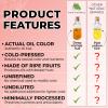Rosehip Oil - Pure, Virgin, Cold Pressed - From Whole Berries (Pulp & Seeds), Natural Deep Orange Hue for Intensive Skin Repair - Undiluted Organic Rosehip Seed Oil, 2 oz view 3