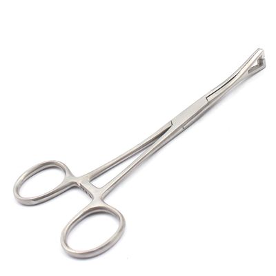 AAProTools Body Piercing Micro Pennington Forceps Slotted 6" Stainless Steel Professional Septum Ear Nipple Belly Nose Tongue Lip Navel Eyebrow