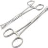 AAProTools Body Piercing Pennington Forceps Slotted & Unslotted 6" Stainless Steel Professional Septum Ear Nipple Belly Nose Tongue Lip Navel Eyebrow view 1